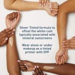 CeraVe Mineral Sunscreen Hydrating SPF 30 with Transparent Tint | Colored Mineral Sunscreen with Zinc Oxide and Titanium Dioxide